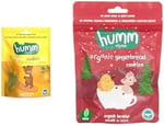 Humm Organic Ballı Kinoalı Kurabiye 1 Paket(55 Gr x 1 Adet) ve Humm Organic Organik Zencefilli Tarçınlı Vegan Kurabiye 1 Paket(55 Gr x 1 Adet)