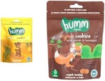 Humm Organic Ballı Kinoalı Kurabiye 1 Paket(55 Gr x 1 Adet) ve Humm Organic Keçiboynuzlu Fındıklı Vegan Kurabiye 1 Paket(55 Gr x 1 Adet)