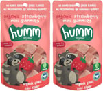 Humm Organic Organik Glutensiz Vegan Çilekli Mini Küpler - 30g 2li paket