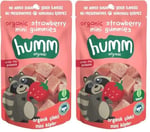 Humm Organic Organik Glutensiz Vegan Çilekli Mini Küpler - 30g 2li paket