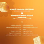 Humm Organic Organik Glutensiz Vegan Mangolu Mini Küpler - 30g 2li paket