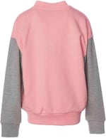 Hummel Dagnes Bomber Çocuk Pembe Yuvarlak Yaka Ceket