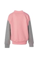 Hummel Dagnes Bomber Çocuk Pembe Yuvarlak Yaka Ceket