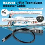 Humminbird Fish Finder ve Minn Kota Universal Sonar 2 (US2) Transducer ile Uyumlu Dayanıklı 7 Pin Adaptör Kablosu, Parça Numarası 1852068 için Yedek