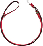HUNTER Ayarlanabilir kılavuz ipi NEOPREN, renk: kırmızı/siyah, dayanıklı naylon, 3 kademeli ayarlama imkanı, yumuşak neopren dolgu, günlük kullanım ve antrenman için ideal, Boyut: 15/200