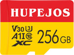 HUPEJOS 256GB Hafıza Kartı, Full HD, SD Kart V7/V8 Tam Boy SD