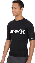 Hurley Oao Quickdry Rashguard Ss Rash Guard Tişört Erkekler