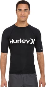 Hurley Oao Quickdry Rashguard Ss Rash Guard Tişört Erkekler