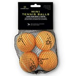 Hyper Pet 4'lü Küçük Tenis Topu Seti – Turuncu – Köpekler İçin Güvenli, Dayanıklı & Yüzen (Small)