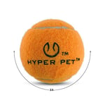 Hyper Pet 4'lü Küçük Tenis Topu Seti – Turuncu – Köpekler İçin Güvenli, Dayanıklı & Yüzen (Small)