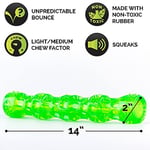 Hyper Pet Dura-Squeaks Stick Large – Dayanıklı & Sesli Köpek Oyuncağı – Suda Yüzen & Zıplayan Getir-Oyna Çubuğu