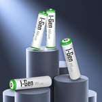 I-Gen B140 8 Adet AAA 650 mAh Şarj Edilebilir İnce Kalem Pil 1.2V Ni-MH Şarjlı Pil