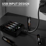 I-Gen G429 4'lü Pil Şarj Aleti + 4 Adet AA Pro 2950 mAh Şarjlı Kalem Pilli Set