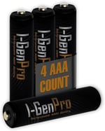 I-Gen Pro P162 4 Adet AAA 1100 mAh Şarj Edilebilir İnce Kalem Pil 1.2V Ni-MH Şarjlı Pil