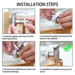 İçecek Dispenseri Spigot Paslanmaz Çelik Push Style Spigot Su Sebili Güneş Çayı, Su, Meyve Suyu veya Çeşitli İçecekler için Yedek Musluk