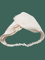 ICON SILK%100 Saf İpek Saç Bandı (Ekru)