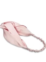ICON SILK%100 Saf İpek Saç Bandı (Pembe)