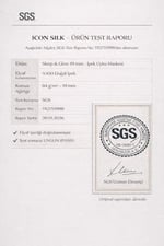 ICON SILK%100 Saf İpek Uyku Maskesi Göz Bandı (Aytaşı)