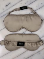 ICON SILK%100 Saf İpek Uyku Maskesi Göz Bandı (Aytaşı)