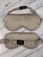 ICON SILK%100 Saf İpek Uyku Maskesi Göz Bandı (Aytaşı)