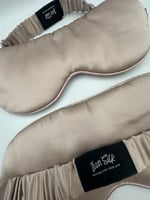 ICON SILK%100 Saf İpek Uyku Maskesi Göz Bandı (Aytaşı)