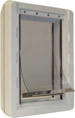 Ideal Pet Products Designer Series Ruff-Weather Teleskopik Çerçeveli Evcil Hayvan Kapısı, Süper Büyük, 38 cm x 59 cm Kapak Boyutu