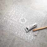 iDesign 80210EU Pebblz Duş Paspası, Şeffaf
