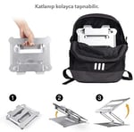 iDock N30 Alüminyum Ergonomik Tam Ayarlı Laptop Bilgisayar Standı