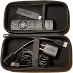 ienzaGenCables IENZA FireStickTV, All-New FireTV4K UltraHD, Chromecast, Roku Yayın Çubuğu ve Benzer Cihazlar için Koruyucu Seyahat Kılıfı (Yalnızca Kılıf)