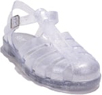 Igor S10262 Bıarrıtz Glitter Beyaz Ortopedik Günlük Kadın Sandalet