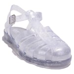 Igor S10262 Bıarrıtz Glitter Beyaz Ortopedik Günlük Kadın Sandalet