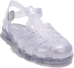 Igor S10262 Bıarrıtz Glitter Beyaz Ortopedik Günlük Kadın Sandalet
