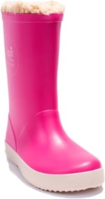 İgor W10207 Splash Nautico Borreguito Fuşya Ortopedik Kürklü Kız Çocuk Yağmur Çizme