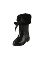 İgor W10239 Campera Charol Soft Kız Çocuk Su Geçirmez Yağmur Kar Çizmesi Siyah 22