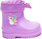 İgor W10253 Bimbi Unicornio Lila Ortopedik Kız Çocuk Yağmur Çizme