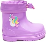 İgor W10253 Bimbi Unicornio Lila Ortopedik Kız Çocuk Yağmur Çizme