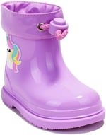 İgor W10253 Bimbi Unicornio Lila Ortopedik Kız Çocuk Yağmur Çizme