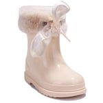 İgor W10258 Bimbi Soft Bej Ortopedik Kız Çocuk Yağmur Çizme