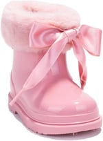 İgor W10258 Bimbi Soft Pembe Ortopedik Kız Çocuk Yağmur Çizme