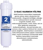 Ihlas Aura Cebilon Plus Uyumlu 12 Inç Inline 5'li Membranlı Filtre Seti (Dirsek Hediyeli)