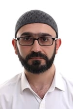 İhvan Online Füme Kahve Hasır Desen Kışlık Kadife Namaz Takkesi
