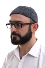 İhvan Online Füme Katlamalı Sade Desen Kışlık Kadife Takke Şapka