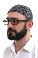 İhvan Online Gri Orlon Kışlık Namaz Takkesi Baklava Desenli Takke