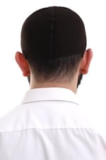 İhvan Online Kahverengi Kışlık Nokta Desenli Orlon Namaz Takkesi