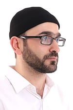 İhvan Online Kışlık Kadife Takke Katlamalı Düz Desen- Siyah