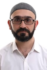 İhvan Online Kışlık Orlon Namaz Takkesi Nokta Desenli Takke - Siyah