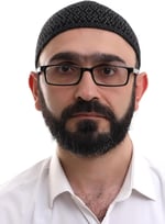 İhvan Online Koyu Gri Orlon Kışlık Namaz Takkesi Baklava Desenli Takke