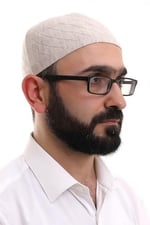 İhvan Online Krem Kışlık Çapraz Desenli Dokuma Takke