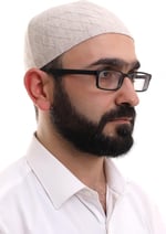 İhvan Online Krem Kışlık Çapraz Desenli Dokuma Takke