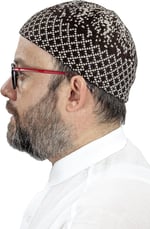 İhvan Online Orlon Örme Kışlık Yün Bere Takke Karyağmış Kahverengi